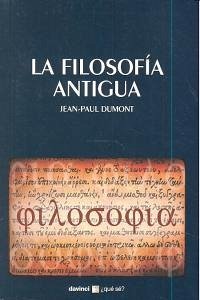 Cover La filosofía antigua