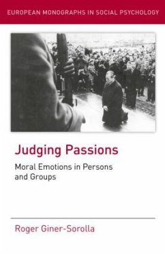 Judging Passions - Giner-Sorolla, Roger