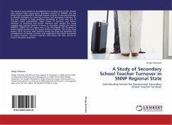 A Study of Secondary School Teacher Turnover in SNNP Regional State - Demissie, Dereje