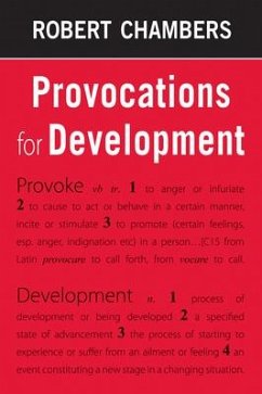 Provocations for Development - Chambers, Professor Robert