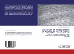 Simulation of Microporosity in Aluminum Plate Castings - Escobar de Obaldia, Enrique
