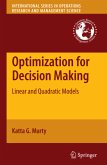 Optimization for Decision Making