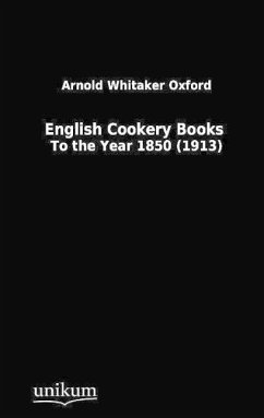 English Cookery Books - Oxford, Arnold W.