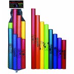 Corvus A630002 - Boomwhacker C-Dur, diatonische Tonleiter, gestimmte Perkussions-Kunststoffröhren