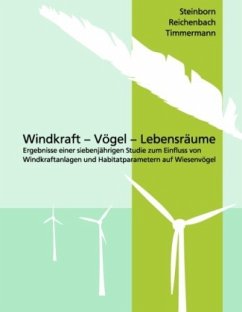 Windkraft - Vögel - Lebensräume - Steinborn, Hanjo;Reichenbach, Marc;Timmermann, Hanna