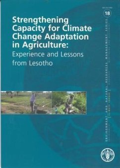 Strengthening Capacity for Climate Change Adaptation in Agriculture: Experience and Lessons from Lesotho - Food and Agriculture Organization of the
