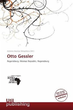 Cover Otto Gessler