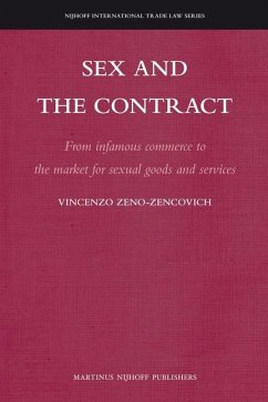 Sex and the Contract - Zeno-Zencovich, Vincenzo