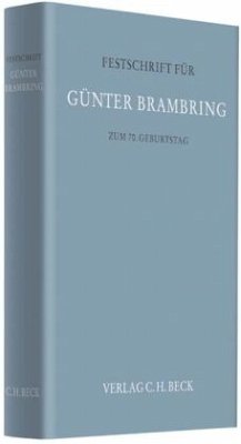 Festschrift für Günter Brambring zum 70. Geburtstag