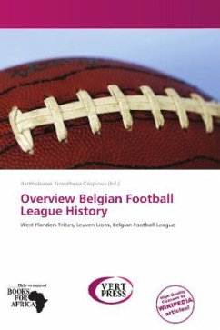 Overview Belgian Football League History