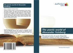 Cover The poetic world of Alexander Feinberg