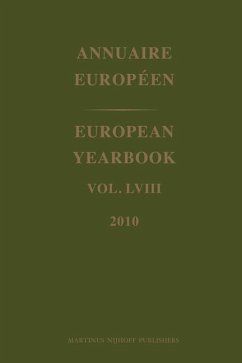 European Yearbook / Annuaire Européen, Volume 58 (2010)