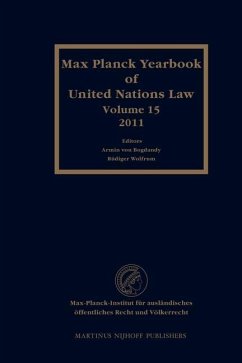 Max Planck Yearbook of United Nations Law, Volume 15 (2011)