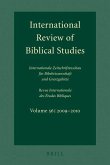 International Review of Biblical Studies, Volume 56 (2009-2010)