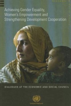 Dialogues at the Economic and Social Council: Achieving Gender Equality and Womens Empowerment and Strenghtening Development Cooperation