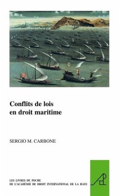 Conflits de Lois En Droit Maritime - Carbone, Sergio M.