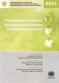 Psychotropic Substances/Substances Psychotropes/Sustancias Sicotropicas: Statistics for 2010: Assessments of Annual Medical and Scientif IC Requiremen