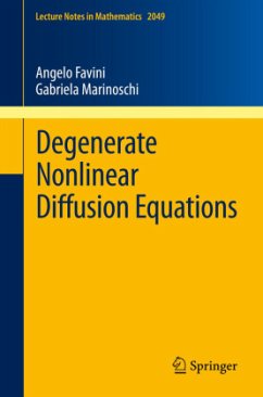 Degenerate Nonlinear Diffusion Equations - Favini, Angelo;Marinoschi, Gabriela