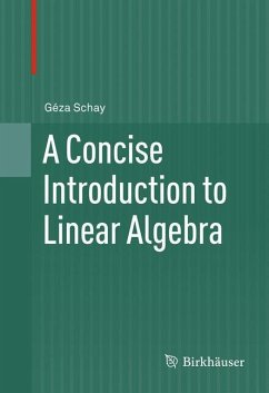 A Concise Introduction to Linear Algebra - Schay, Géza