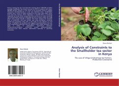 Analysis of Constraints to the Smallholder tea sector in Kenya