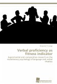 Verbal proficiency as fitness indicator