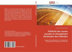 Publicité des causes sociales et changement d'attitudes des individus - Kamtchouing Noubissi, Pierre