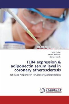 TLR4 expression & adiponectin serum level in coronary atherosclerosis