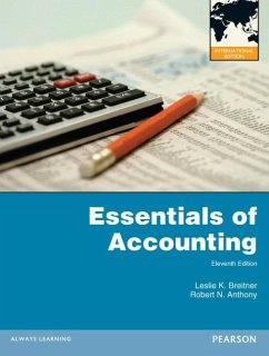 Essentials of Accounting - Breitner, Leslie K.;Anthony, Robert N.