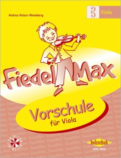 Cover Fiedel-Max - Vorschule für Viola