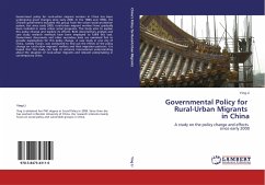 Governmental Policy for Rural-Urban Migrants in China - Li, Ying