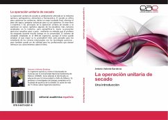 La operación unitaria de secado - Valiente Barderas, Antonio