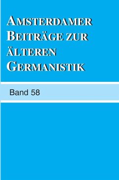 Cover Amsterdamer Beiträge zur älteren Germanistik, Band 58 (2003)