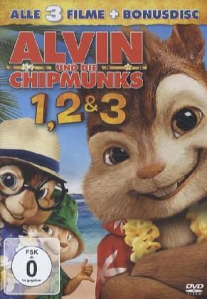 Alvin und die Chipmunks 1-3 DVD-Box auf DVD - Portofrei bei bücher.de