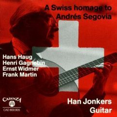 A Swiss Hommage To Andres Sego - Han Jonkers