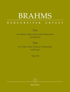 Cover Trio op.40 für Violine, Horn (Viola/ Violoncello) und Klavier Stimmen