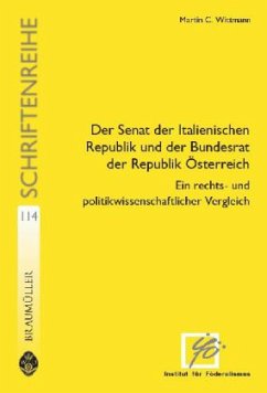 Der Senat der italienischen Republik und der Bundesrat der Republik Österreich - Wittmann, Martin C.