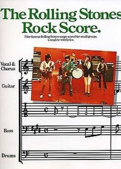 Cover The Rolling Stones: Rock score, songbook