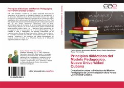 Principios didácticos del Modelo Pedagógico. Nueva Universidad Cubana