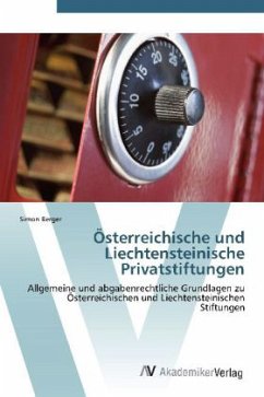 Österreichische und Liechtensteinische Privatstiftungen - Berger, Simon