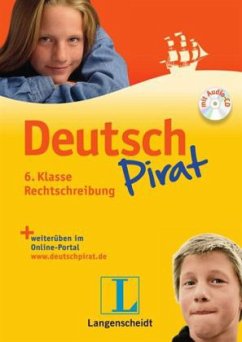 DeutschPirat 6. Klasse Rechtschreibung, m. Audio-CD