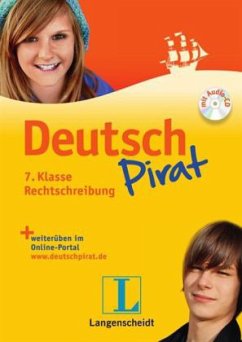 DeutschPirat 7. Klasse Rechtschreibung, m. Audio-CD