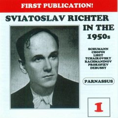 Sviatoslav Richter In The 50s Vol.1 - Richter,Svjatoslav