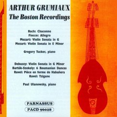 Arthur Grumiaux-The Boston Recordings - Grumiaux/Tucker/Ulanowsky