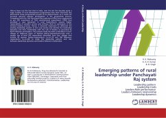 Emerging patterns of rural leadership under Panchayati Raj system - Mohanty, A. K.;Kumar, G. A. K.;Singh, B. B.