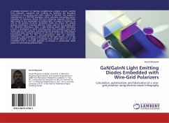 GaN/GaInN Light Emitting Diodes Embedded with Wire-Grid Polarizers