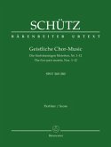 Geistliche Chor-Music SWV 369-380, Chorpartitur