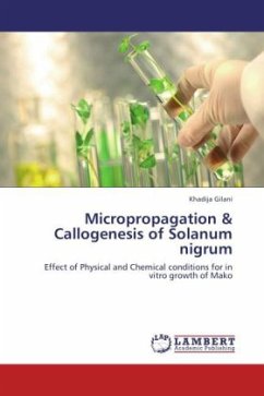 Micropropagation & Callogenesis of Solanum nigrum