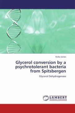 Glycerol conversion by a psychrotolerant bacteria from Spitsbergen