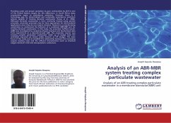 Analysis of an ABR-MBR system treating complex particulate wastewater