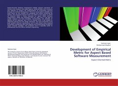 Development of Empirical Metric for Aspect Based Software Measurement